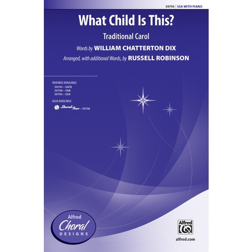 What Child Is This? SSA Choral Sheet Music