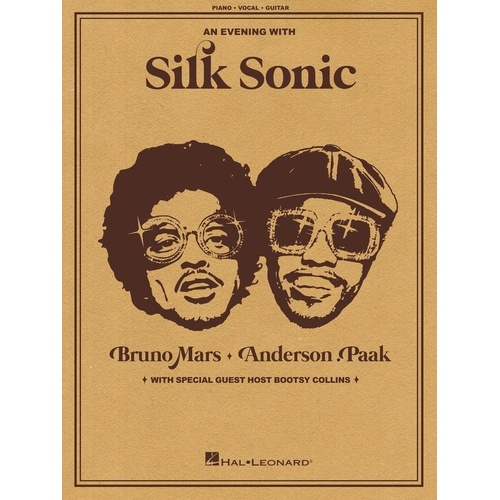 Silk Sonic - An Evening with Silk Sonic Songbook for Piano, Vocal & Guitar