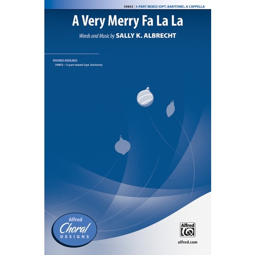 A Very Merry Fa La La SAB Choral Sheet Music