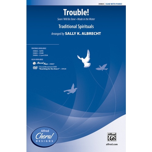 Trouble SAB Choral Sheet Music