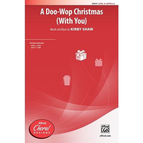 A Doo-Wop Christmas With You SATB Choral Sheet Music