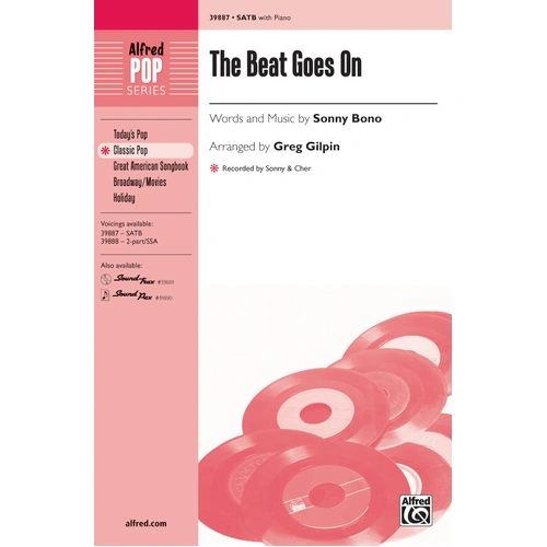 Beat Goes On SATB Choral Sheet Music