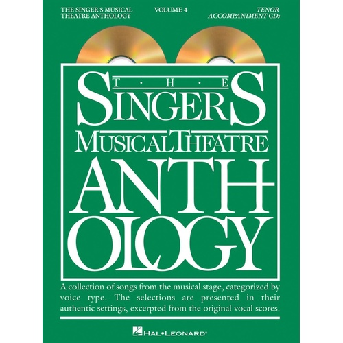 Singers Musical Theatre Anth V4 Tenor CDs (CD Only)
