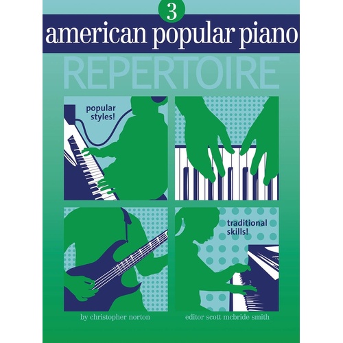 American Popular Piano Repertoire Book/CD Lvl 3 (Softcover Book/CD)