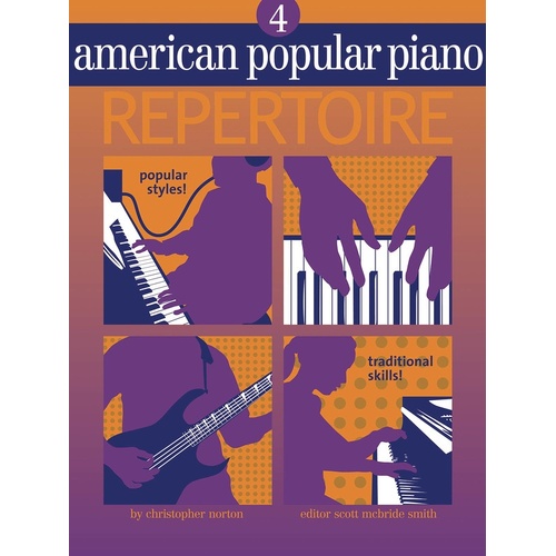 American Popular Piano Repertoire Book/CD Lvl 4 (Softcover Book/CD)