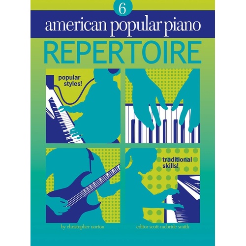 American Popular Piano Repertoire Book/CD Lvl 6 (Softcover Book/CD)