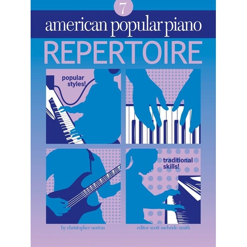 American Popular Piano Repertoire Book/CD Level 7