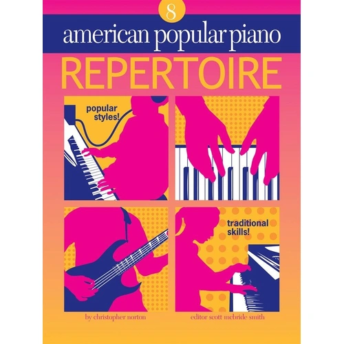 American Popular Piano Repertoire Book/CD Level 8