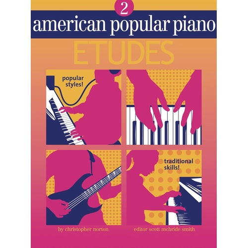 American Popular Piano Etudes Lvl 2 (Softcover Book)