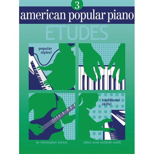 American Popular Piano Etudes Lvl 3 (Softcover Book)