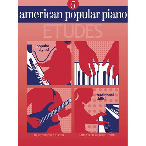 American Popular Piano Etudes Lvl 5 (Softcover Book)