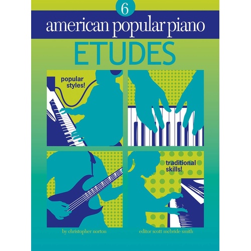 American Popular Piano Etudes Lvl 6 (Softcover Book)
