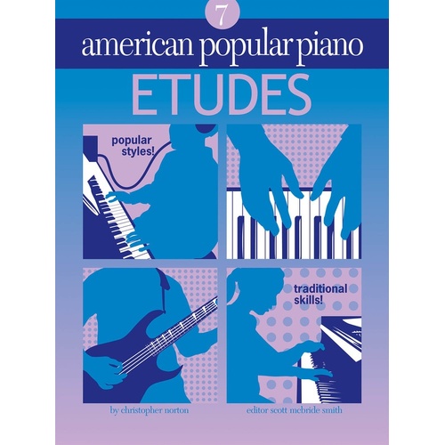 American Popular Piano Etudes Lvl 7 (Softcover Book)