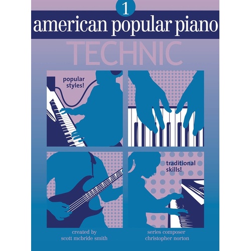 American Popular Piano Technic Lvl 1 (Softcover Book)