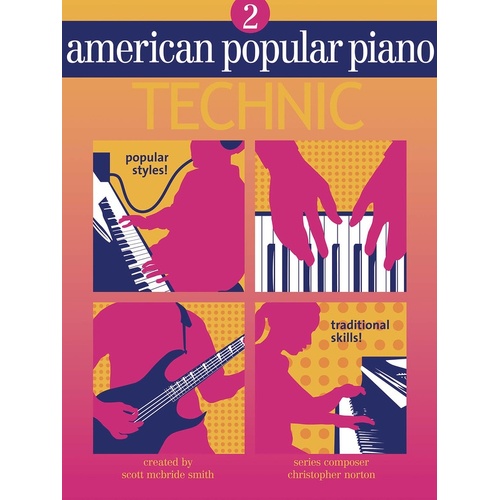 American Popular Piano Technic Lvl 2 (Softcover Book)