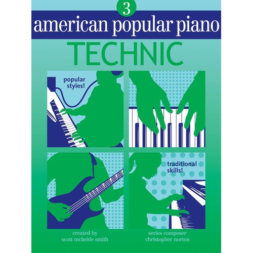 American Popular Piano Technic Lvl 3 (Softcover Book)