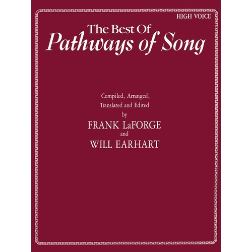 Best Of Pathways Of Song High Book/CD