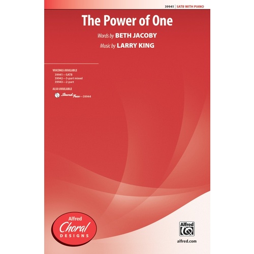 The Power of One SATB Choral Sheet Music