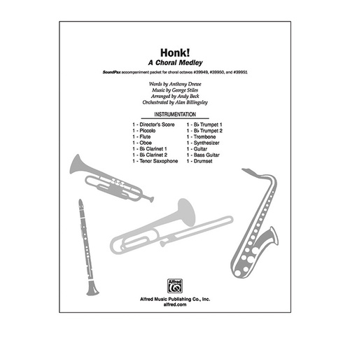 Honk A Choral Medley Soundpax CD
