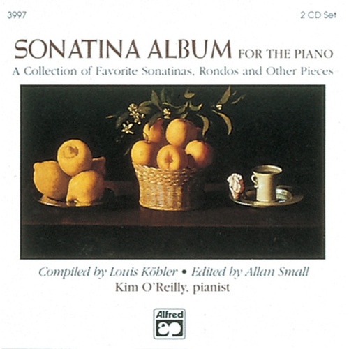 Sonatina Album Piano Sheet Music CD