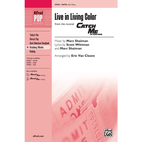 Live In Living Color SATB