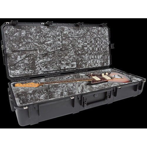 SKB 3i-4217-62 Jaguar Jazz Guitar Case with TSA Approved Locks and Waterproof Design