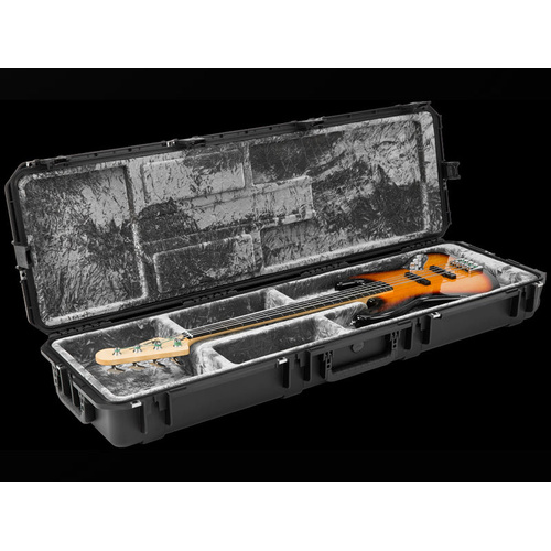 SKB iSeries 5014-OP Open Cavity Electric Bass Case Waterproof with Wheels
