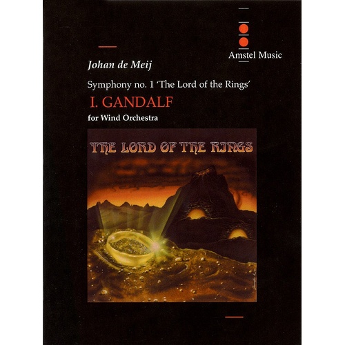 Gandalf Lord Of The Rings Concert Band Score/Parts Gr 5 Symp 1 (Music Score/Parts)