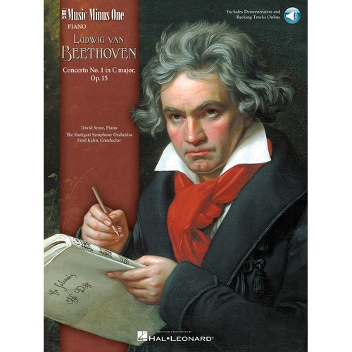 Beethoven - Piano Concerto No 1 Op 15 Book/2CD (Softcover Book/CD)