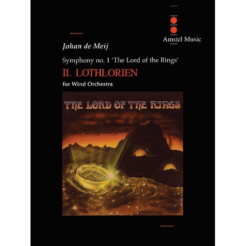 Lothlorien Lord Of Rings Concert Band Pts Gr 5-6 Sym No 1 (Set of Parts)