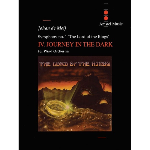 Journey In The Dark Lord Of Rings Concert Band Pts Gr 5-6 (Set of Parts)