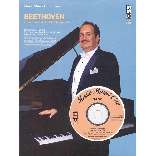 Beethoven - Piano Concerto No 2 Op 19 Book/2CD (Softcover Book/CD)