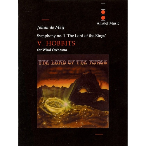 Hobbits Lord Of Rings Concert Band Sc/CD Gr 5-6 Sym 1 (Music Score/CD)