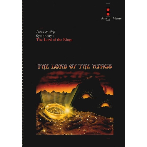 Lord Of The Rings Comp Concert Band Sc/CD Gr 5-6 Sym 1 (Music Score/CD)