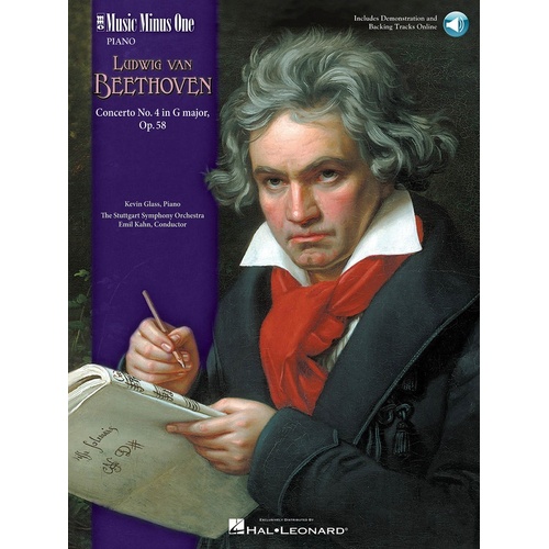 Beethoven - Piano Concerto No 4 Op 58 Book/2CD (Softcover Book/CD)