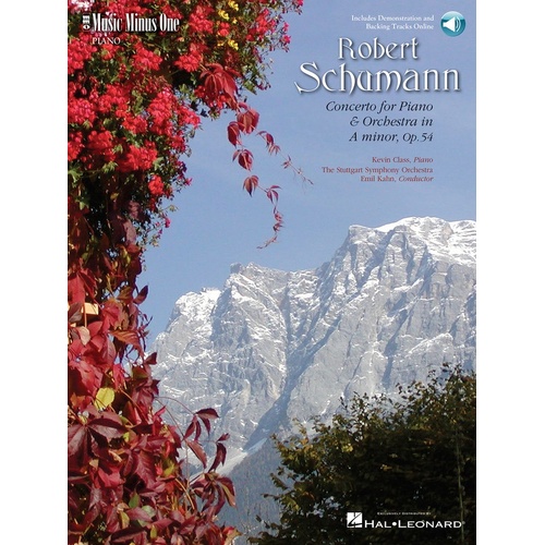 Schumann - Piano Concerto Op 54 Book/2CD (Softcover Book/CD)