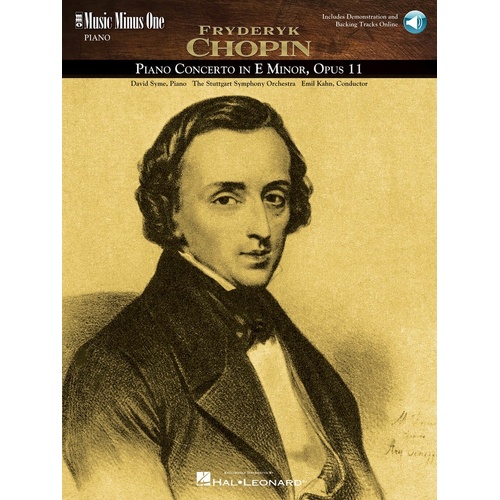 Chopin - Piano Concerto Op 11 Book/3CD (Softcover Book/CD)