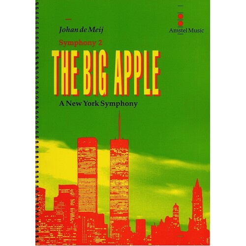 Symphony No 2 (Big Apple) Concert Band Score/CD (Music Score/CD)