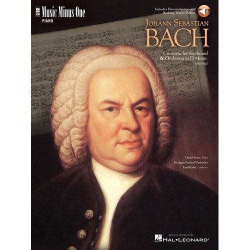 Bach - Piano Concerto D Min Bwv 1052 Book/2CD (Softcover Book/CD)