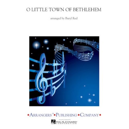 O Little Town Of Bethlehem Cb2.5 Sc/Pts Score/Parts