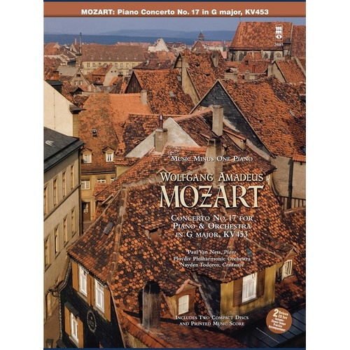 Mozart - Piano Concerto No 17 K 453 Book/2CD (Softcover Book/CD)