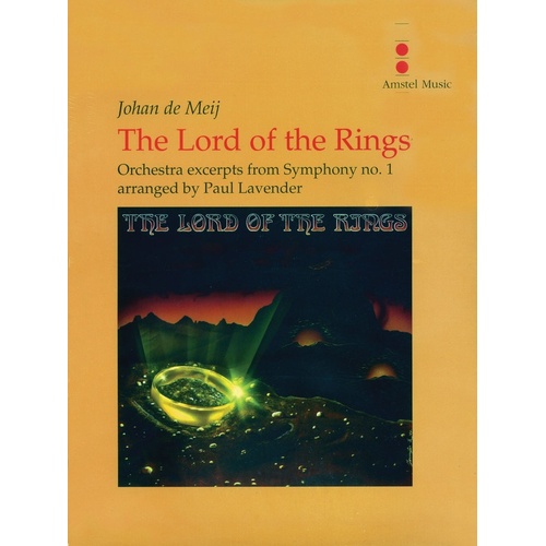 Lord Of The Rings Excerpts Symph No 1 Hal Leonard Full Orchestra 3-4 (Music Score/Parts)