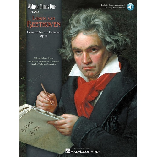 Beethoven - Piano Concerto No 5 E Flat Maj Op 73 Book/2CD (Softcover Book/CD)