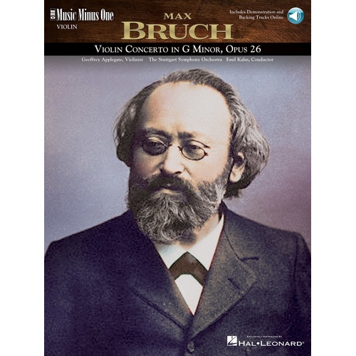 Bruch - Violin Concerto No 1 G Min Op 26 Book/CD (Softcover Book/CD)