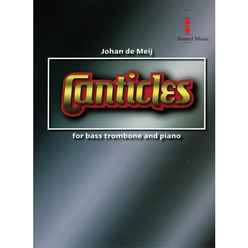 Canticles Bass Trombone And Piano Book