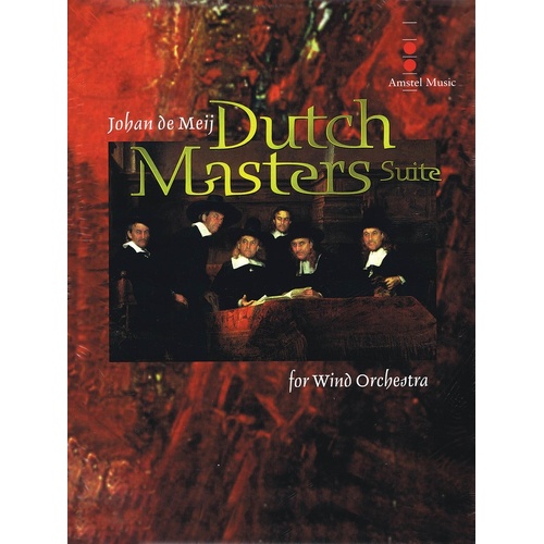 Dutch Masters Suite Concert Band 4 Score Only