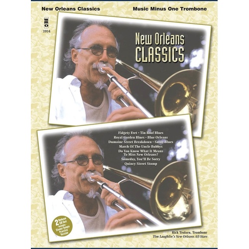 New Orleans Classics Trombone Book/CD (Softcover Book/CD)
