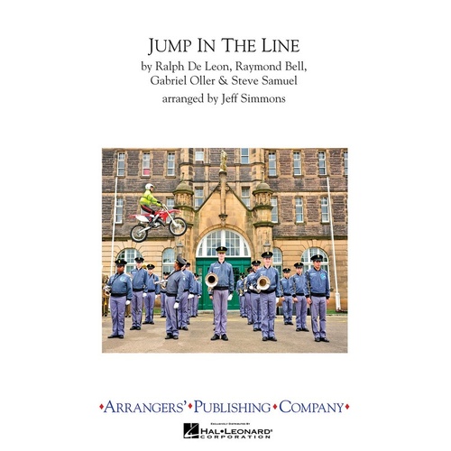 Jump In The Line Marching Band 3 Score/Parts