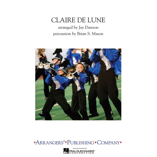 Claire De Lune Marching Band 3 Score/Parts
