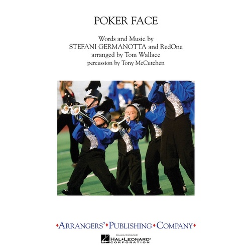 Poker Face Marching Band 3 Score/Parts